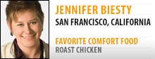 Top Chef contestant Jennifer Biesty from San Francisco, California