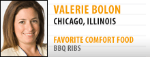 Top Chef contestant Valerie Bolon from Chicago, Illinois