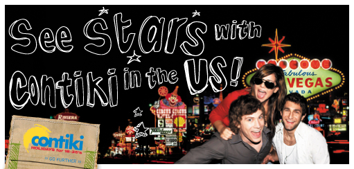 See stars with Contiki in the US!