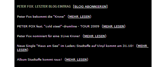Schreib regelmäßig in deinem Blog