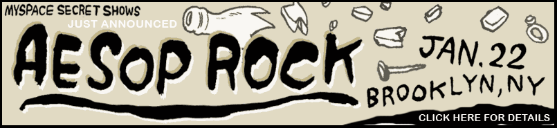 Aesop Rock + Myspace = Free Free Free mp3