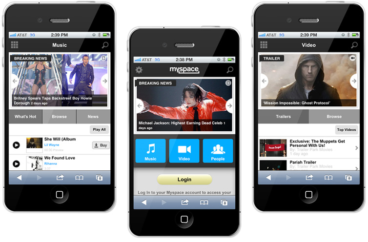 Myspace Mobile Music Player