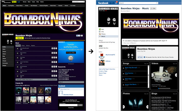 facebook artist page