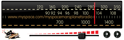 MySpace Mars Planets Radio
